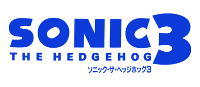 Sonic the Hedgehog 3 logo for Sega Genesis